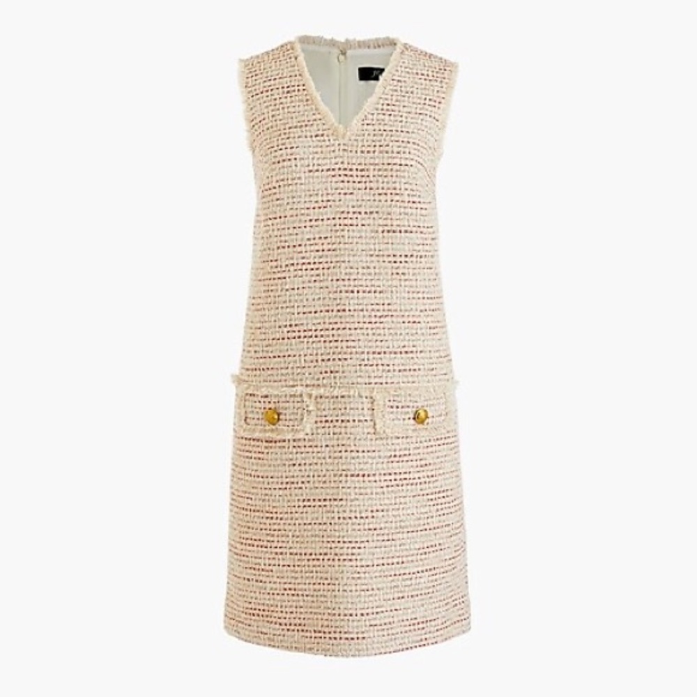 Jcrew tweed sheath jumper dress